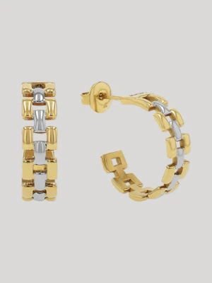 Kreole w kolorze złotym/srebrnym Joop