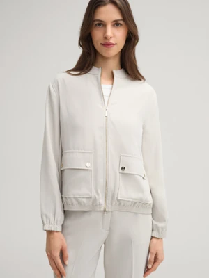 Krepowy bluzon Joana w kolorze szarobeżowym Joop