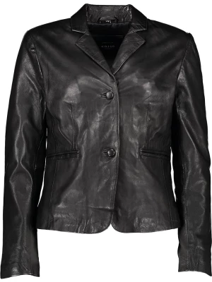 KRISS Skórzana kurtka "Effy" w kolorze czarnym rozmiar: 46