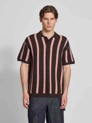 Krój regular fit dzianinowe polo model 'POUL' Redefined Rebel