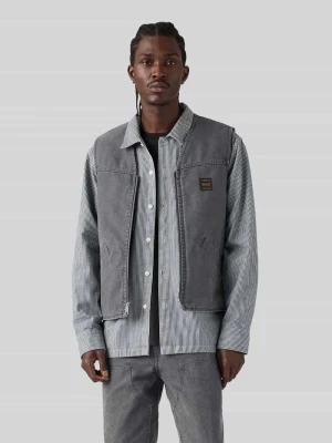 krój regular fit kamizelka z czystej bawełny model 'SARATOGA' Levi's Czarny