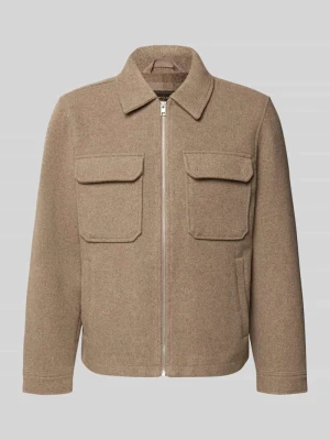 Krój regular fit koszula-kurtka z kieszeniami na piersi Model 'WAKEFIELD' Jack&Jones
