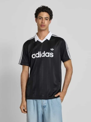Krój regular fit koszulka trykotowa z kołnierzykiem polo adidas Originals