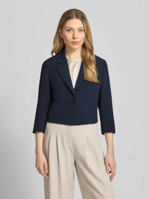 Krój regular fit krótki żakiet z kołnierzem z klapami s.Oliver BLACK LABEL