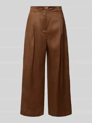 krój regular fit kuloty w skróconej długości model 'TARTUFO' Max Mara Studio