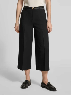 kroj regular fit kuloty z dodatkiem wiskozy model 'ELMA' Vero Moda Czarny