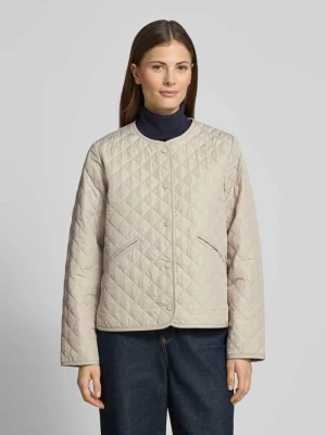 Krój regular fit Kurtka pikowana z Wyhaftowane logo Model 'CASHEL' Barbour