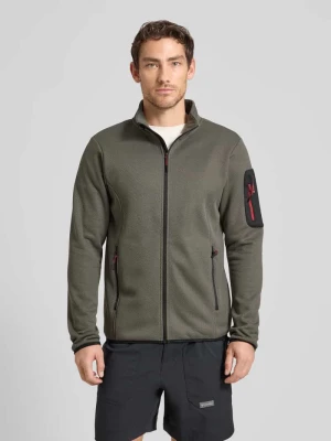 Krój regular fit Kurtka z polaru ze stójką Model 'BREDSTEDT' icepeak