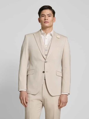 Krój regular fit Marynarka na 2 guziki z Mieszanka wiskozy i wełny Model 'Hawker' JOOP! Piaskowy