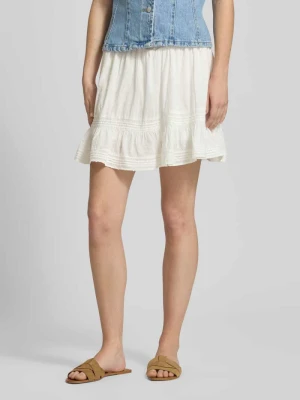 krój regular fit mini-skort z czystej bawełny model 'KATTI' Only Biały