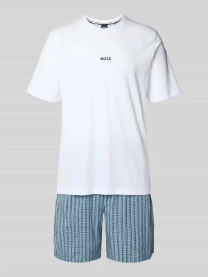 krój regular fit piżama z mieszanki bawełny model 'CHRIS PATTERN S SET' Boss