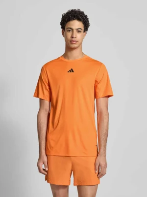 Krój regular fit Sport Damski t-shirt z Nadruk z logo adidas Training