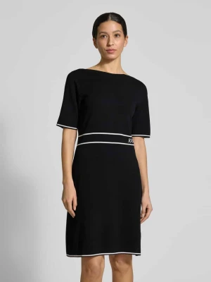 Krój regular fit sukienka z mieszanki wiskozy model 'Kirla' Joop!