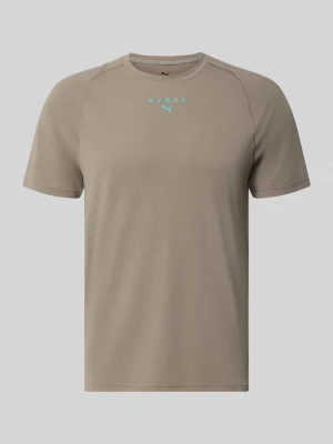 t-shirt sportowy o kroju regular fit z nadrukiem z logo model 'PWRMODE' Puma