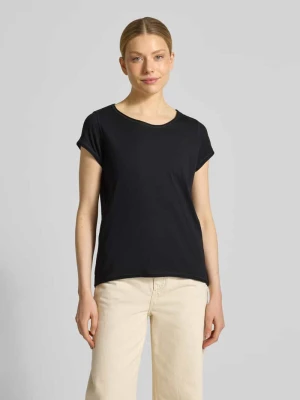 krój regular fit t-shirt z bawełny z cieniowanej przędzy s.Oliver RED LABEL