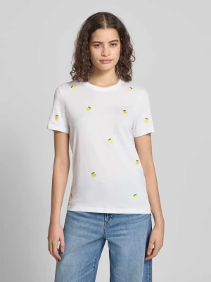 Krój regular fit T-shirt z czystej bawełny ekologicznej Model 'KETTY LIFE' Only