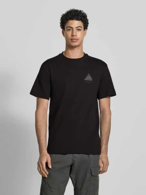 Krój regular fit T-shirt z detal z logo G-Star Raw