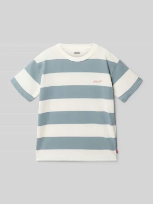 krój regular fit t-shirt z mieszanki bawełny Levi’s® Kids