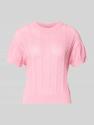 Krój relaxed fit koszulka z dzianiny z mieszanka bawełny model 'LUX LIGHT' Vero Moda