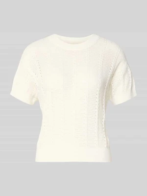Krój relaxed fit koszulka z dzianiny z mieszanka bawełny model 'LUX LIGHT' Vero Moda