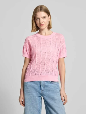 Krój relaxed fit koszulka z dzianiny z mieszanka bawełny model 'LUX LIGHT' Vero Moda