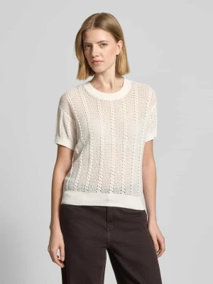 Krój relaxed fit koszulka z dzianiny z mieszanka bawełny model 'LUX LIGHT' Vero Moda