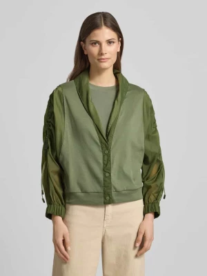 krój relaxed fit Lekka kurtka w mieszance materiałów Marc Cain