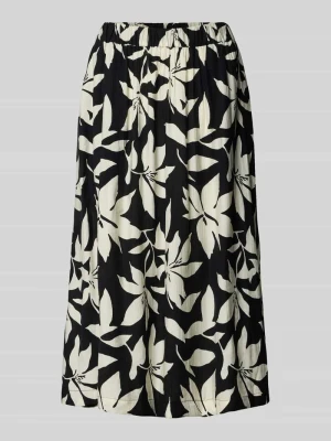 Krój relaxed fit Rozkloszowana spódnica midi z mieszanki wiskozy s.Oliver RED LABEL