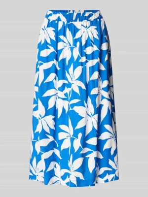 Krój relaxed fit Rozkloszowana spódnica midi z mieszanki wiskozy s.Oliver RED LABEL