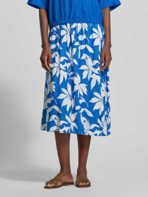 Krój relaxed fit Rozkloszowana spódnica midi z mieszanki wiskozy s.Oliver RED LABEL