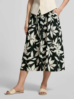 Krój relaxed fit Rozkloszowana spódnica midi z mieszanki wiskozy s.Oliver RED LABEL