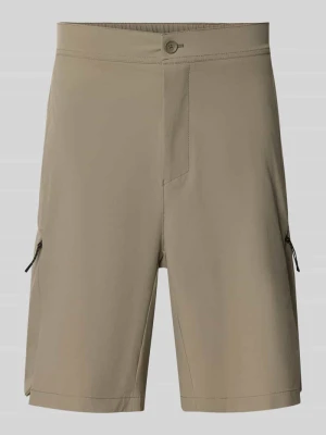 Krój relaxed fit Szorty cargo z napisem z logo Model 'GLOBE CARGO' BOSS Green