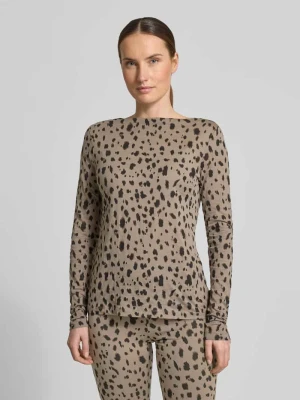 Krój slim fit koszulka z długim rękawem z czystej bawełny organicznej model 'LEO LONGSLEEVE' ARMEDANGELS