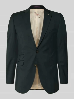 krój slim fit marynarka jednorzędowa na 2 guziki model 'Camden' CG - Club of Gents