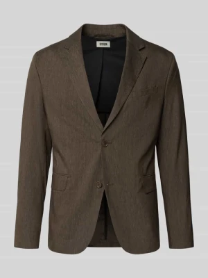 Krój slim fit marynarka jednorzędowa na dwa guziki z kieszeniami z patką model 'YAMES' drykorn