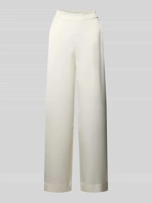 krój slim fit szerokość spodnie z zapięciem na haftkę i ukrytym zamkiem błyskawicznym model 'HASELI-1' HUGO