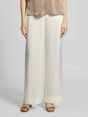 krój slim fit szerokość spodnie z zapięciem na haftkę i ukrytym zamkiem błyskawicznym model 'HASELI-1' HUGO