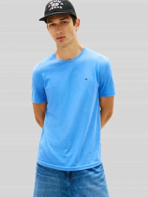 krój slim fit t-shirt model 'TJM XSLIM JASPE HTR TEE E' Tommy Jeans