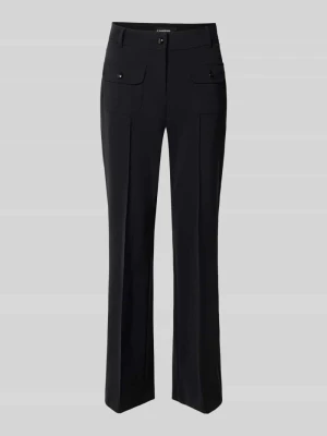 krój slim fit Wąskie spodnie z naszywanymi kieszeniami model 'FARAH' CAMBIO