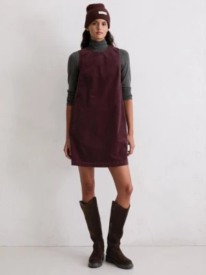 Krótka aksamitna sukienka prosta Marc O'Polo