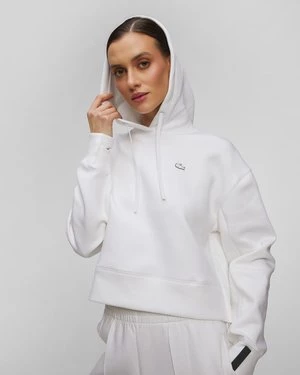 Krótka Bluza Z Kapturem Damska Lacoste Sf0281