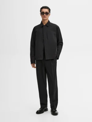 Zdjęcie produktu Krótka Elastyczna Kurtka - Czarny - - Massimo Dutti - Mężczyzna