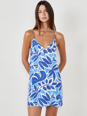 Krótka Halka nocna z nadrukiem Etam