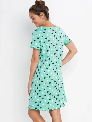 Krótka koszula nocna z bawełny organicznej bonprix