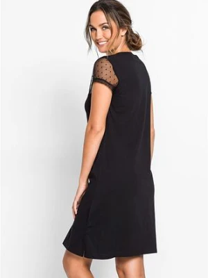 Krótka koszula nocna z bawełny organicznej bonprix