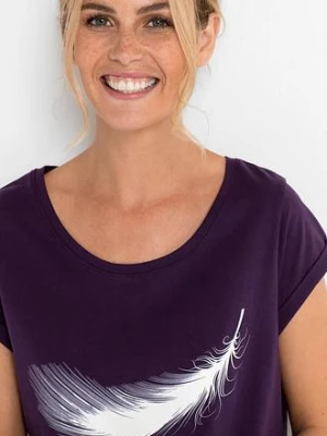 Krótka koszula nocna z czystej bawełny organicznej bonprix