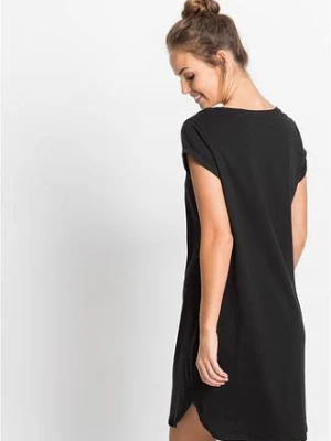 Krótka koszula nocna z czystej bawełny organicznej bonprix