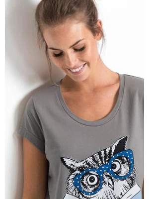 Krótka koszula nocna z czystej bawełny organicznej bonprix