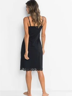 Krótka koszula nocna z delikatną koronką bonprix