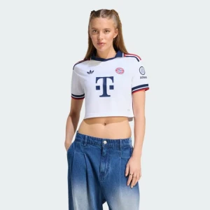 Krótka koszulka wyjazdowa FC Bayern 26 / 27 Adidas biały